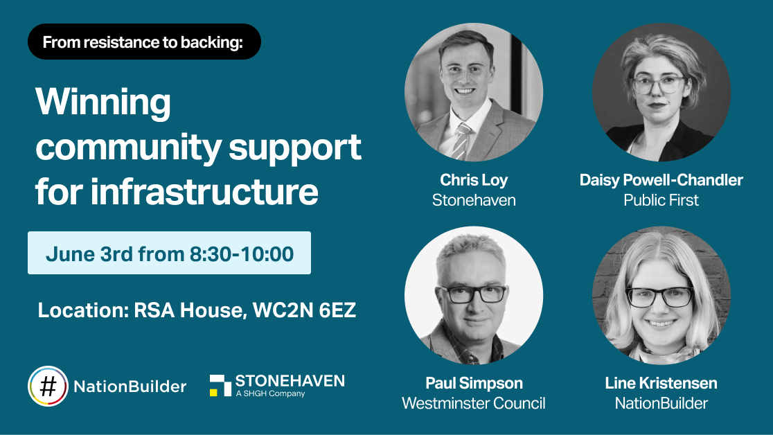 How to beat new infrastructure's local support challenges and build advocacy