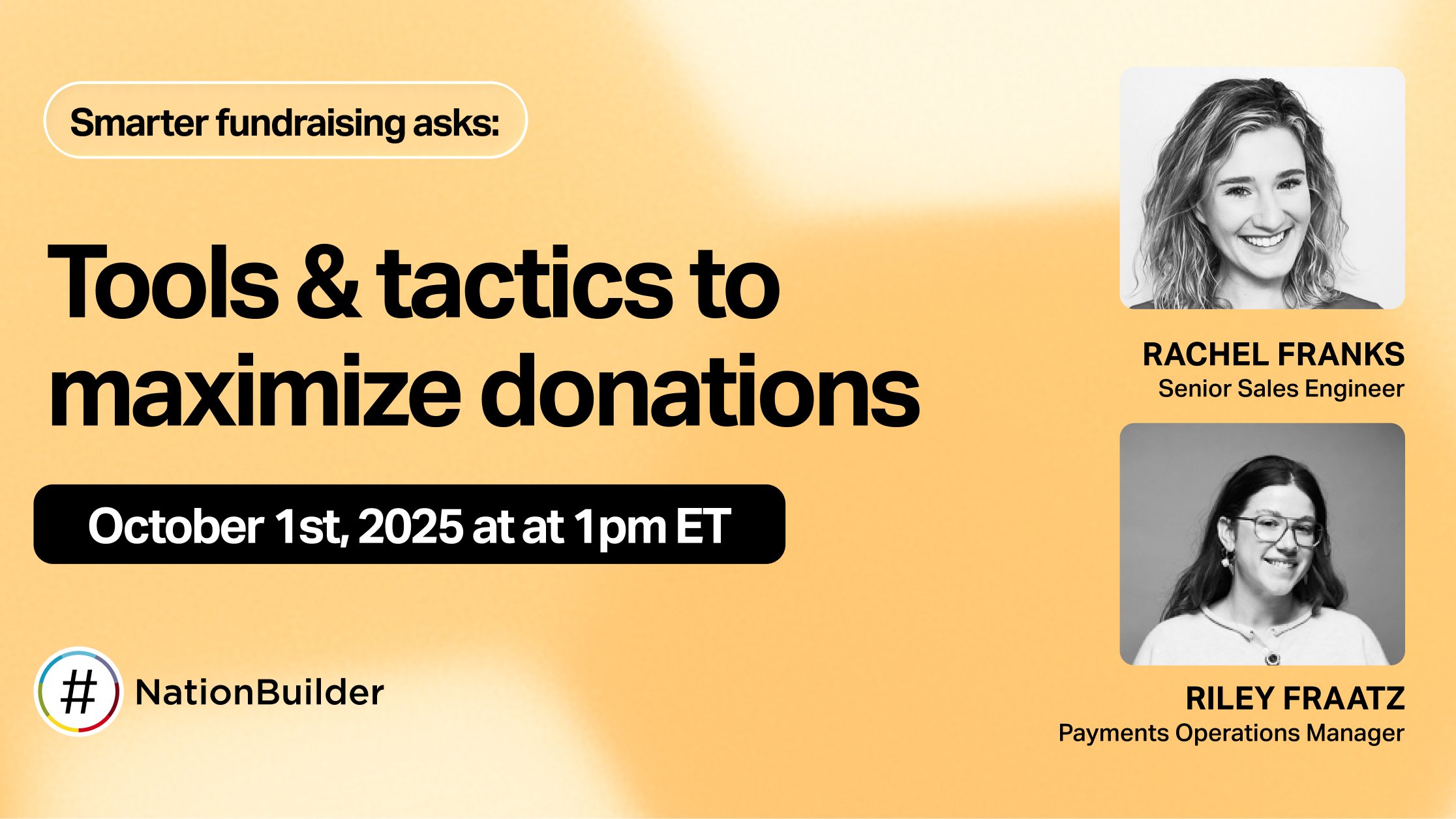 Smarter fundraising asks: Tools & tactics to maximize donations